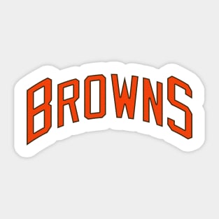 Browns Sticker